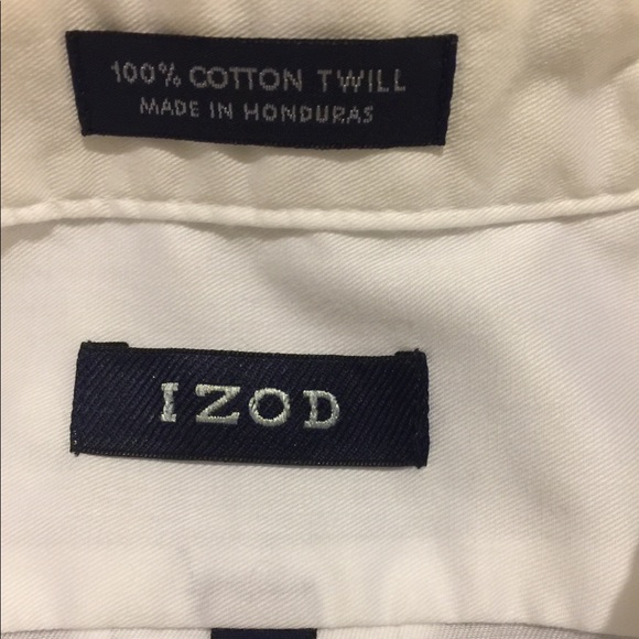 Izod White Shirt - Picture 4 of 6